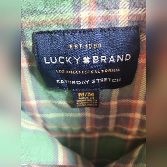 Men's  Lucky Brand Saturday stretch shirt - Picture 2 of 3